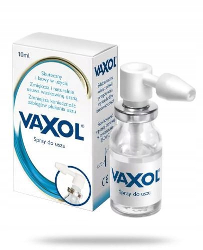 

Vaxol spray do usuwania woskowiny usznej 10 ml