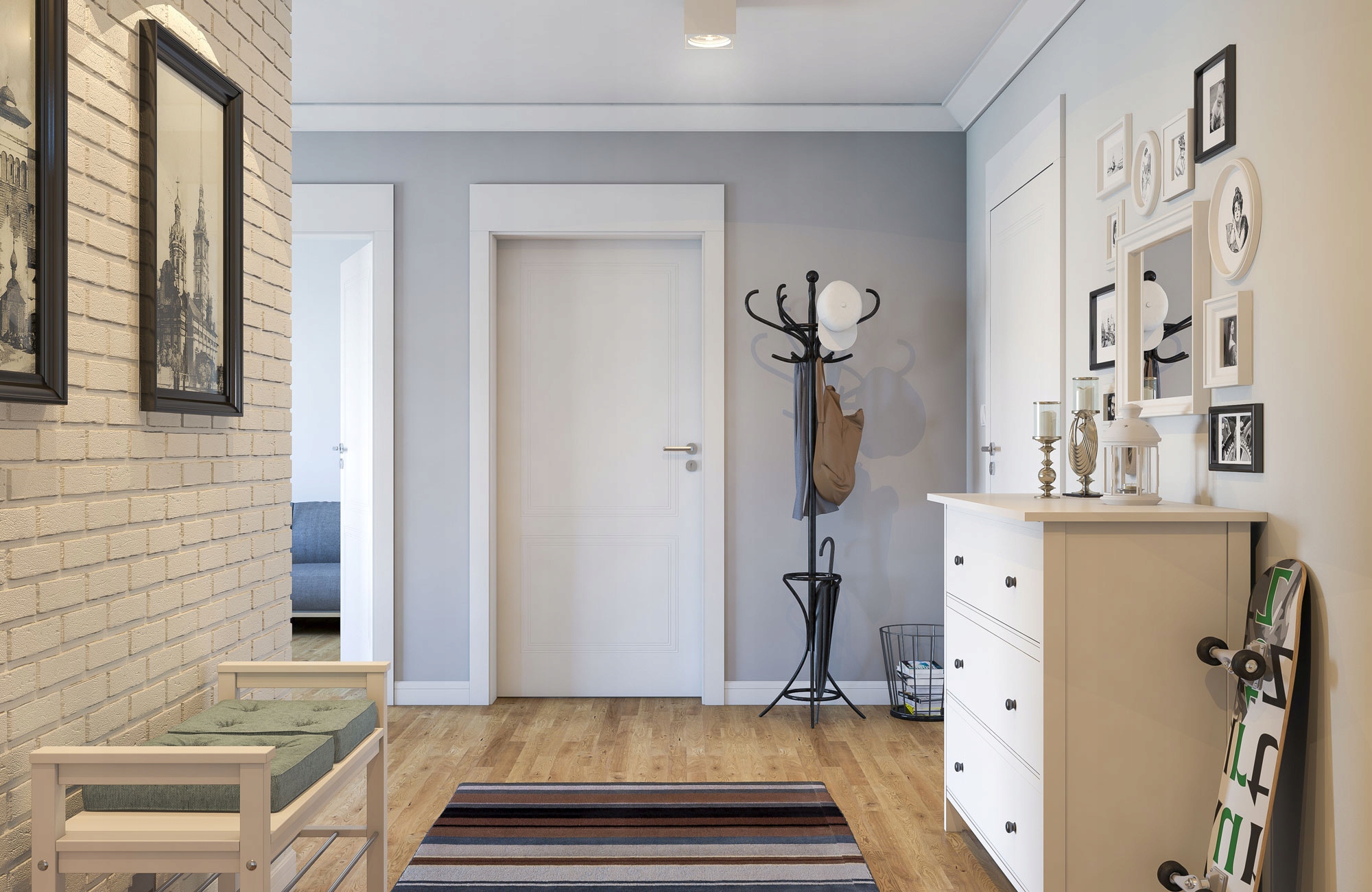 DRZWI Porta VECTOR Premium 80cm L bezprzylgowe 24h Strona lewe