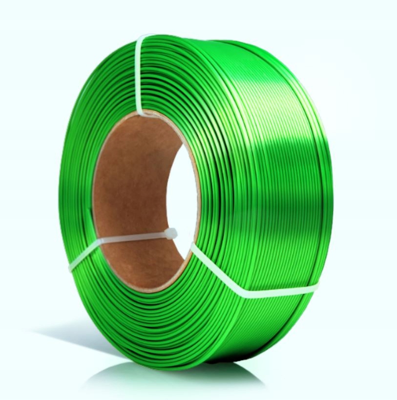 ROSA 3D Filaments Refill PLA Silk 1kg Zielony Green