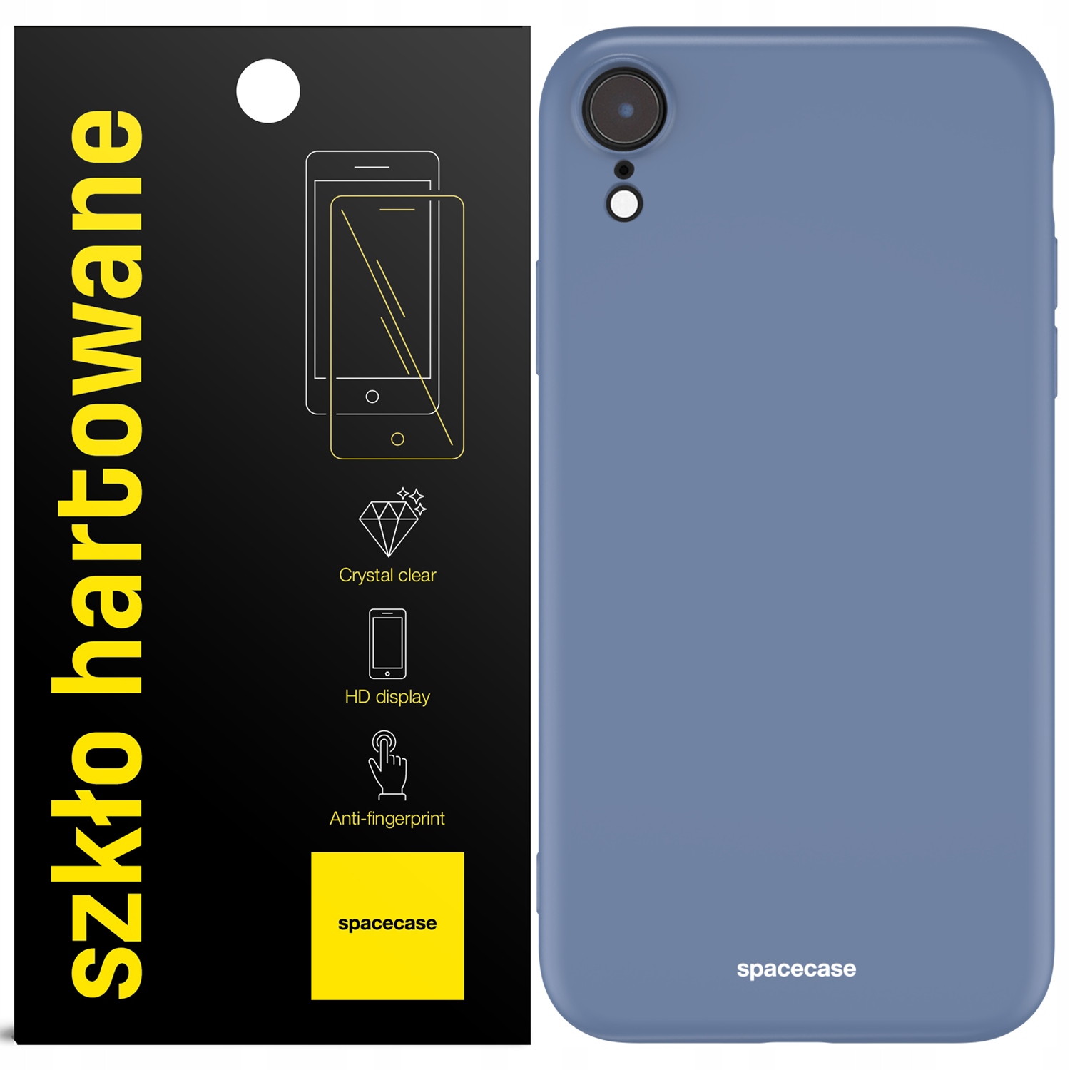 

Etui Do Iphone Xr Spacecase Silicone Case Szkło
