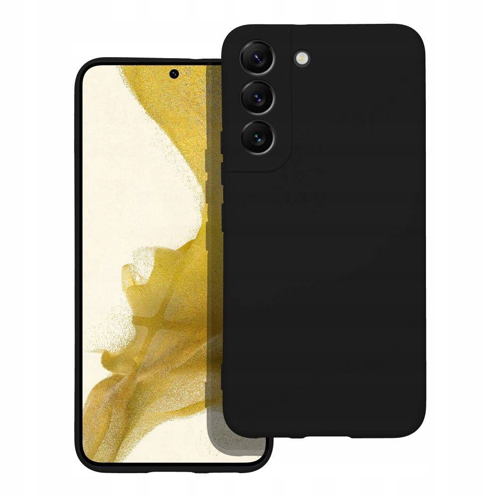 Futerał Silicone Do Samsung Galaxy S22 Czarny