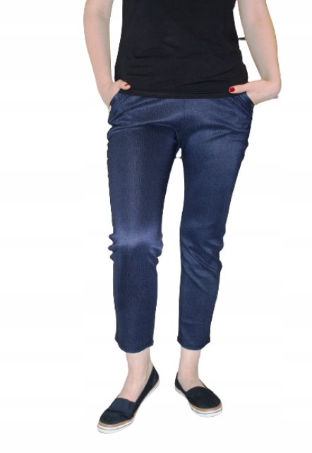 SPODNIE DAMSKIE Z DODATKIEM ELASTANU LYCRA 2XL/3XL Marka inna