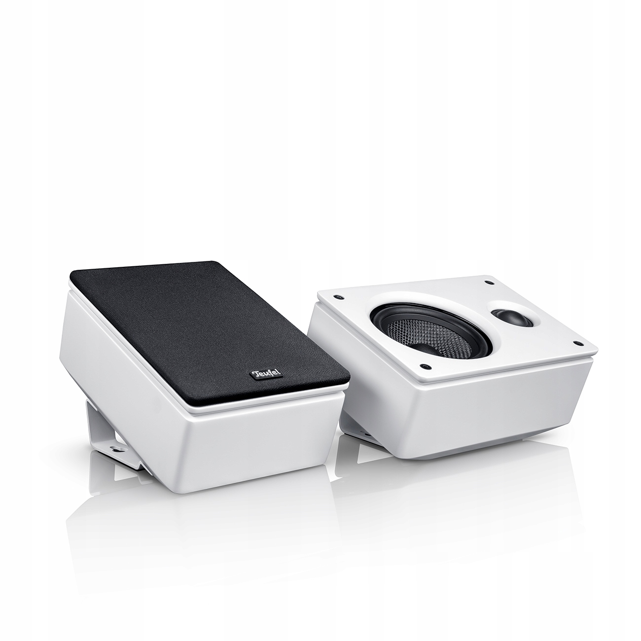 Głośniki Teufel Reflekt dla kina domowego z Dolby Atmos, białe