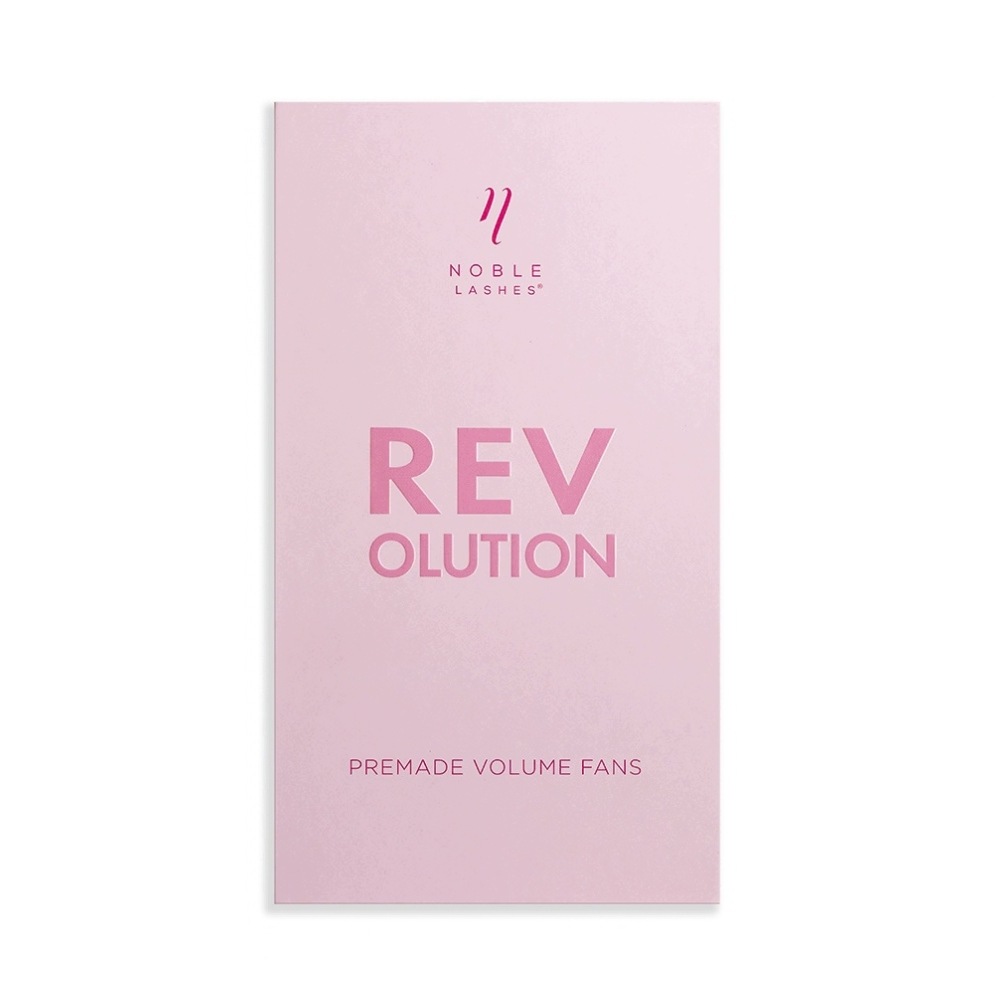 Hotové trsy Revolution 8D úzké 1200 ks Noble Lashes C 0,07 MIX 6-13