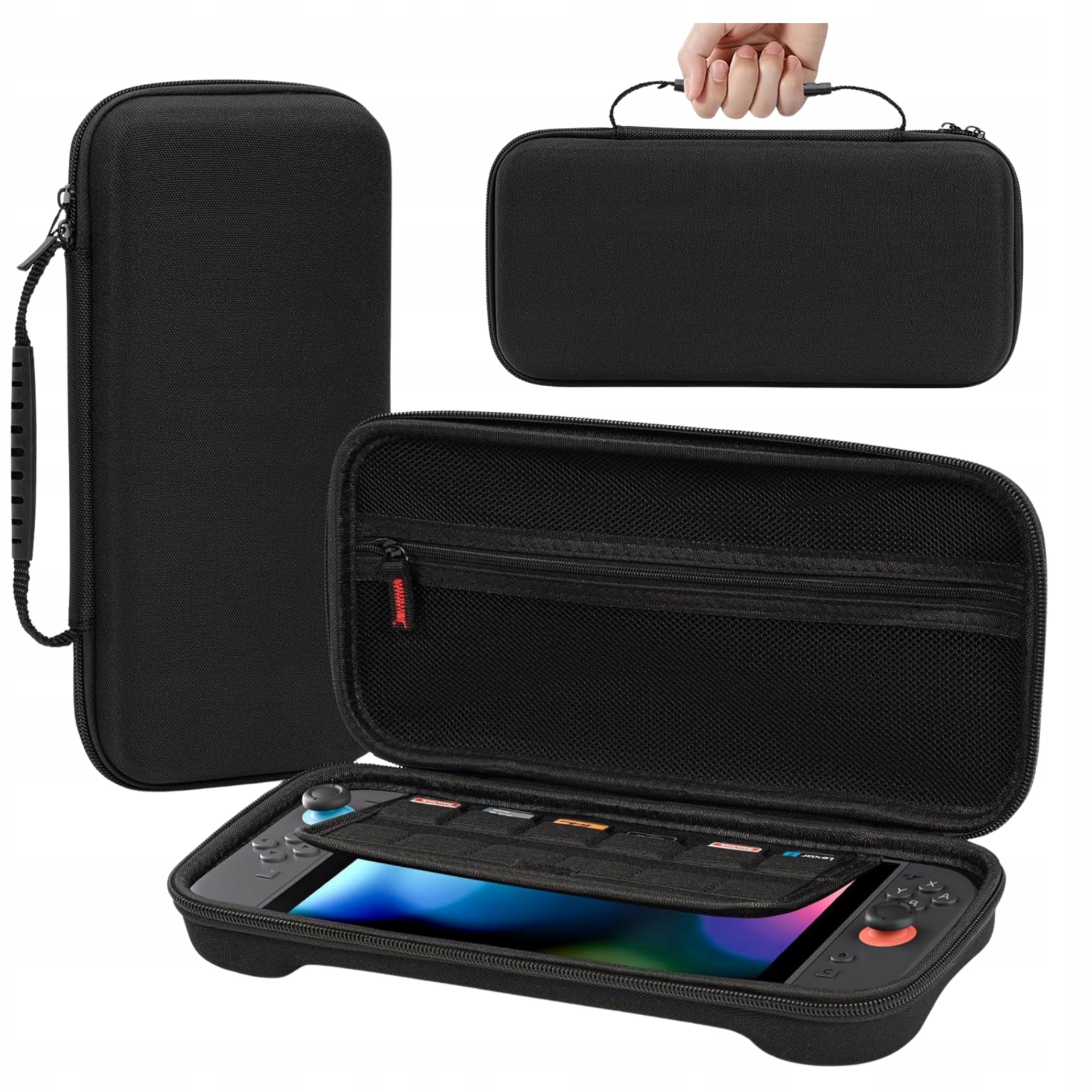 Futerał Nintendo Switch 2 2025 etui twarde EVA organizer 30cm case torba