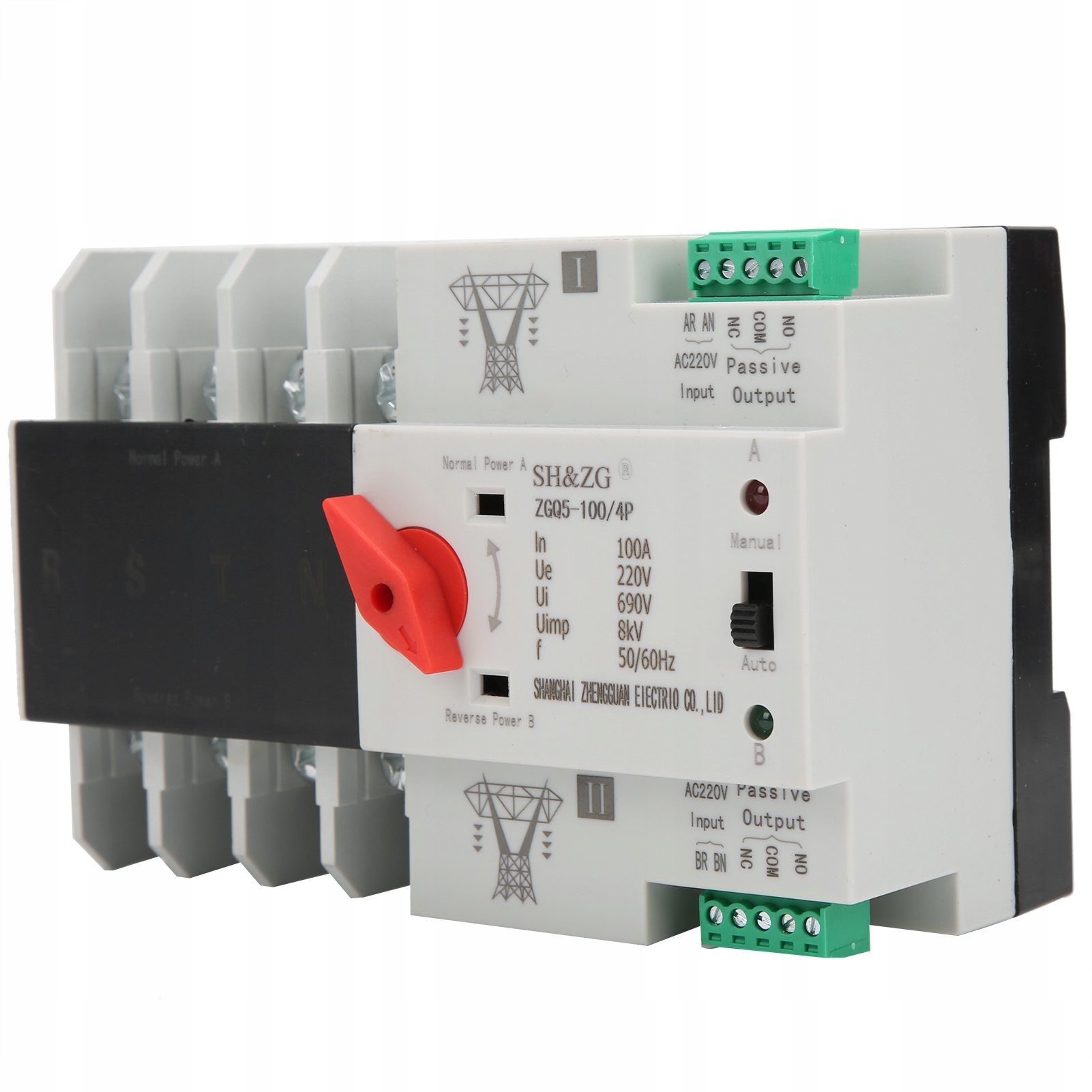 Automatický Přepínač Zdroje Napájení 4P