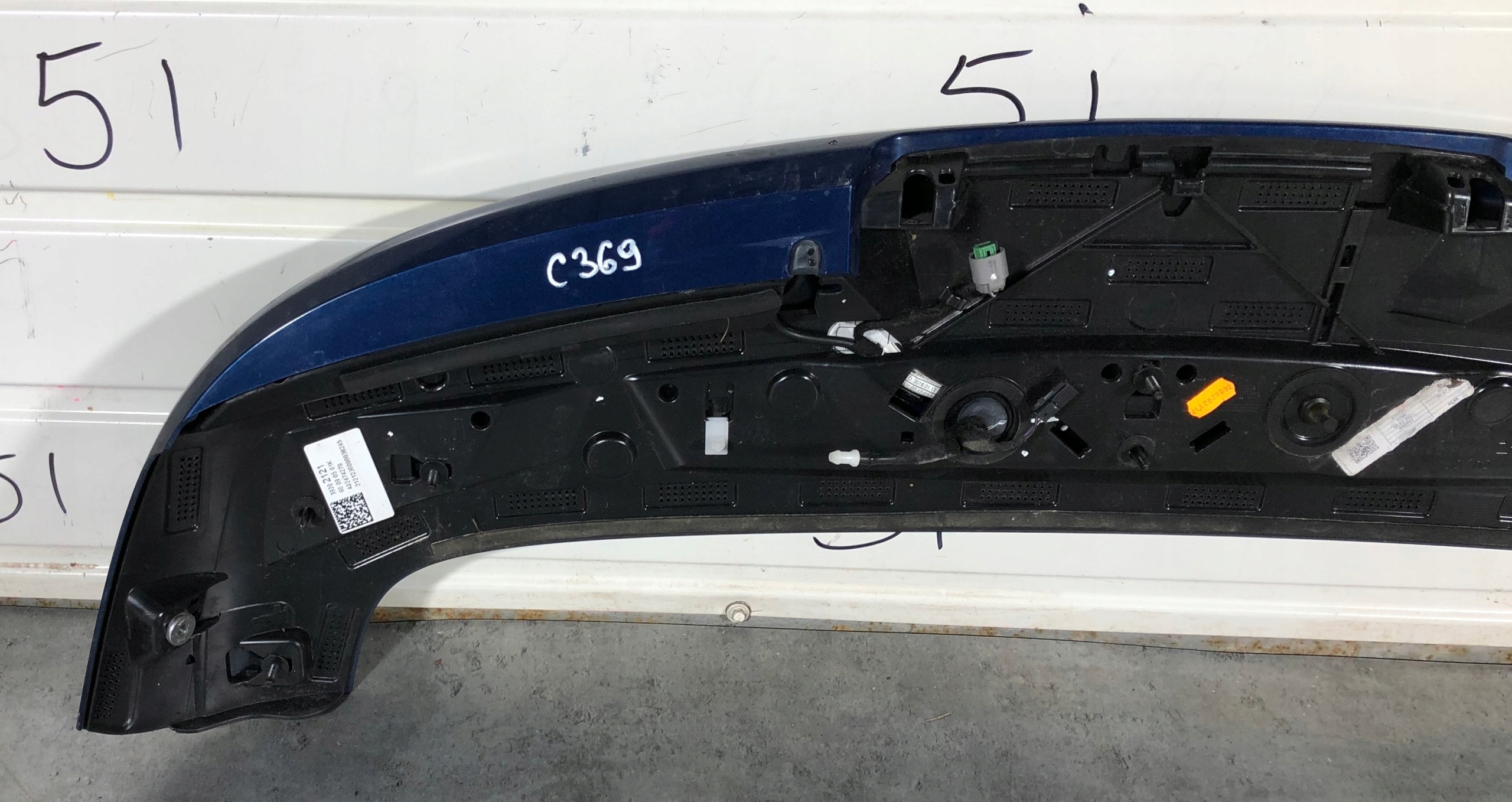 спойлер Z23F 39037080 39202121 opel ASTRA K V