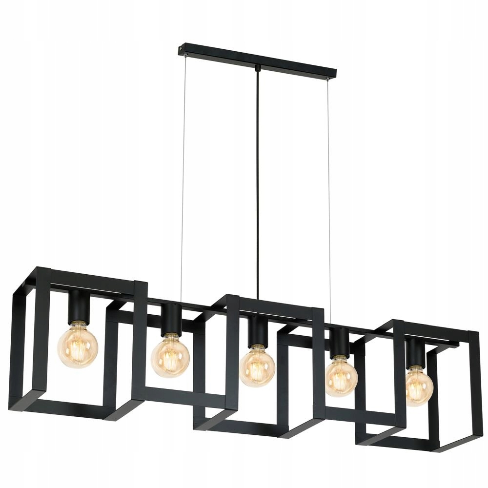 Kovová závěsná lampa 5-bodová nad stůl Kartel 845 Luminex