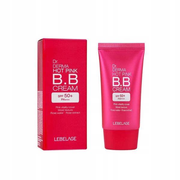 Lebelage Dr Derma Hot Pink – Bb krém na opalování Spf 50+ Ra+ 30 ml