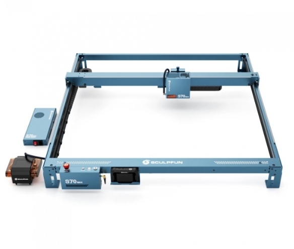 Laserová gravírka Nová Vstupní výkon 350 W Sculpfun S70 Max 70 W 830 mm * 800 mm