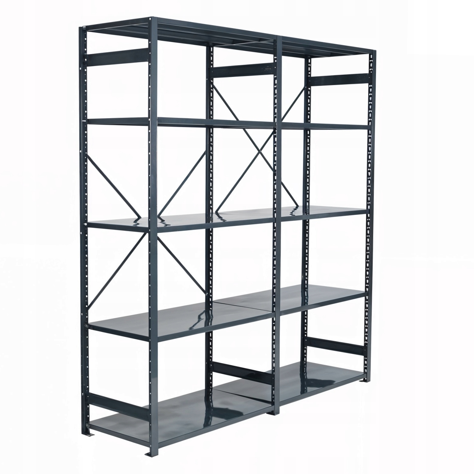 Regał Metalowy Magazynowy Do Piwnicy Garażu Dodas Gr 200x185x50 Moduł 5P