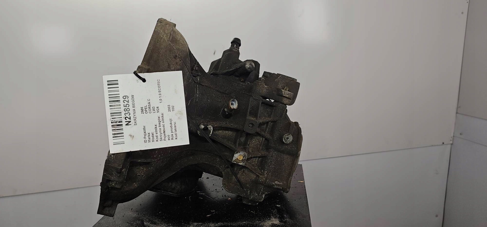 gearbox, 1.0 ECOTEC 2003 OPEL CORSA C