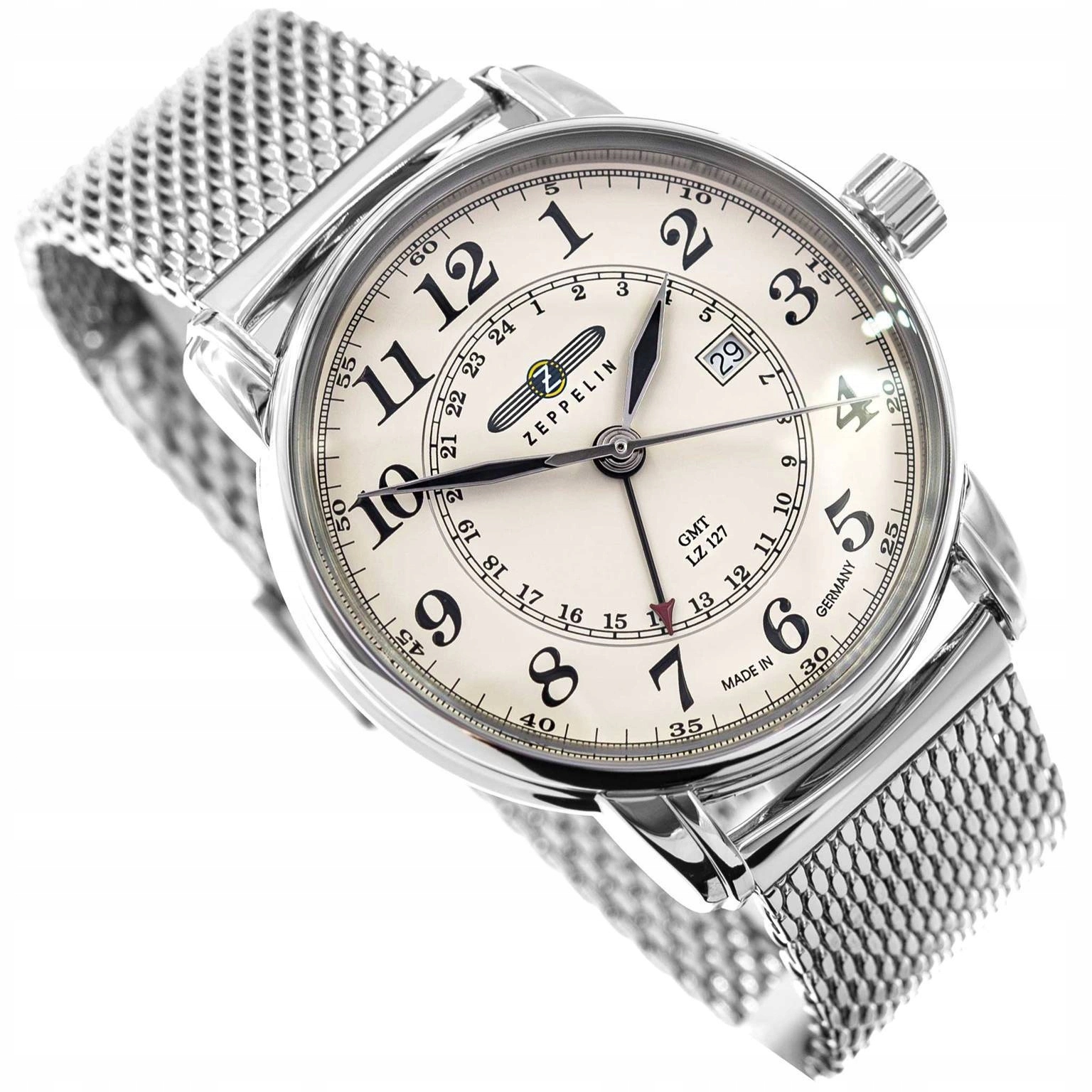 Pánské Hodinky Zeppelin LZ127 Graf 7642 M-5 Data Gmt