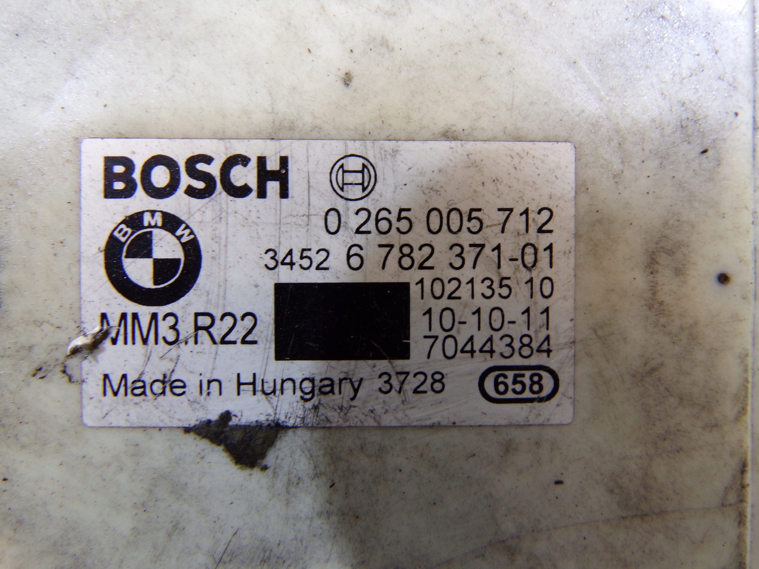 Sensor PRZYSPIESZENIA BMW 0265005712