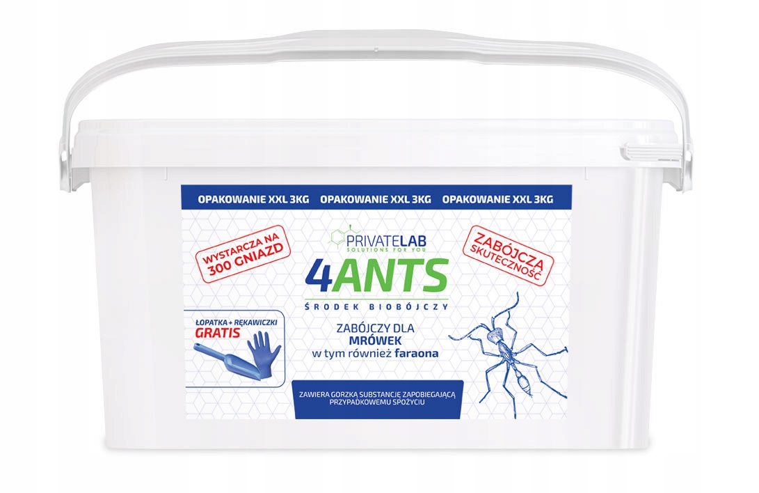 

4Ants Granulat na mrówki 3KG opakowanie XXL