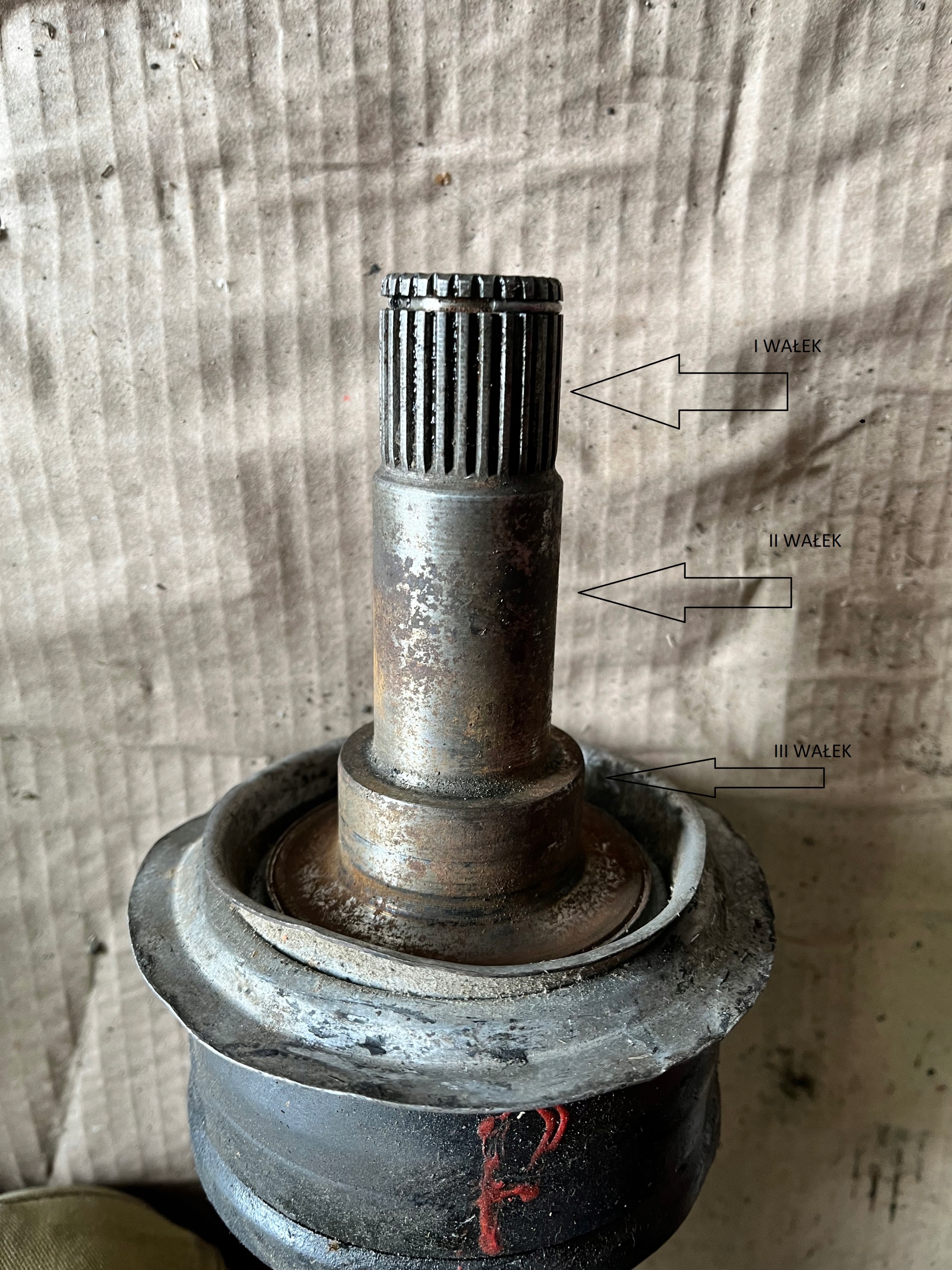 semi-axis MERCEDES W203 W209 220CDI 2,2CDI