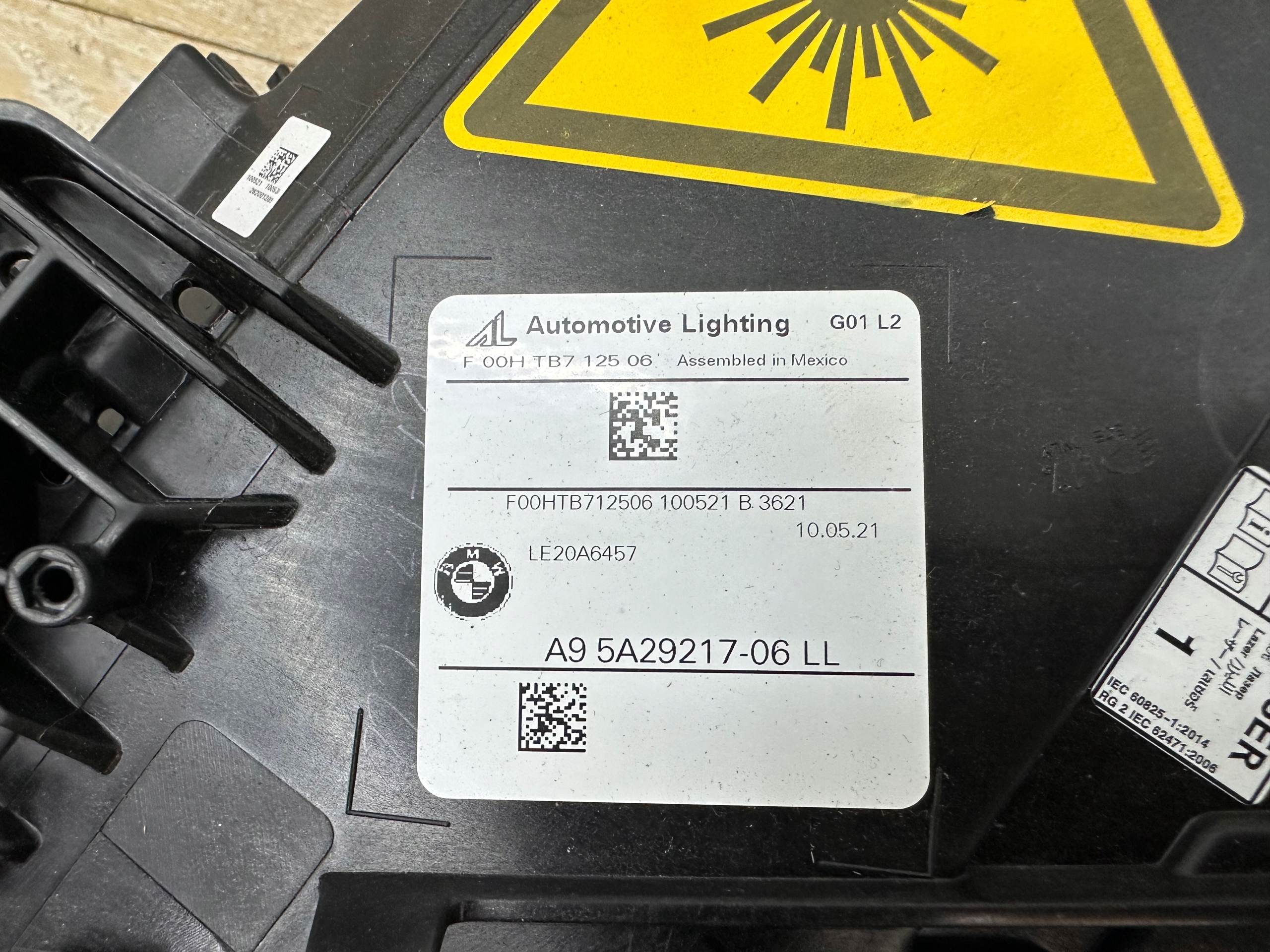 BMW X3 G01 LASER front side left 5A29217-06