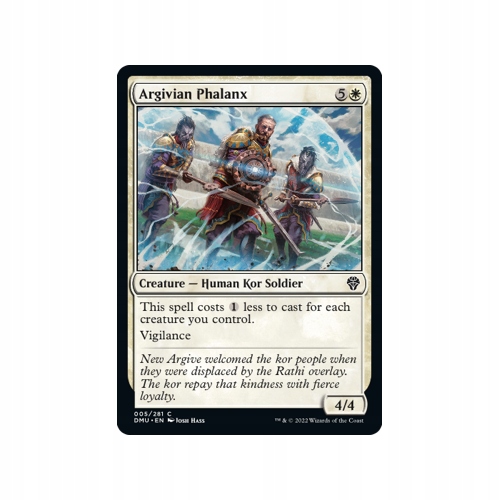 Mtg 4x Argivian Phalanx