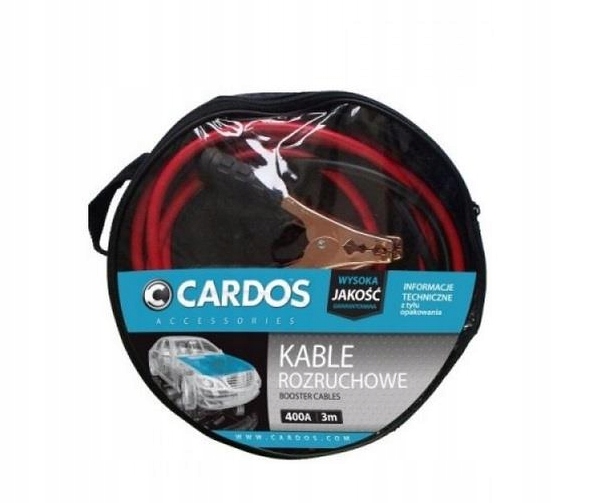 

Kable Przewody Rozruchowe 400A 3M K2 Cardos