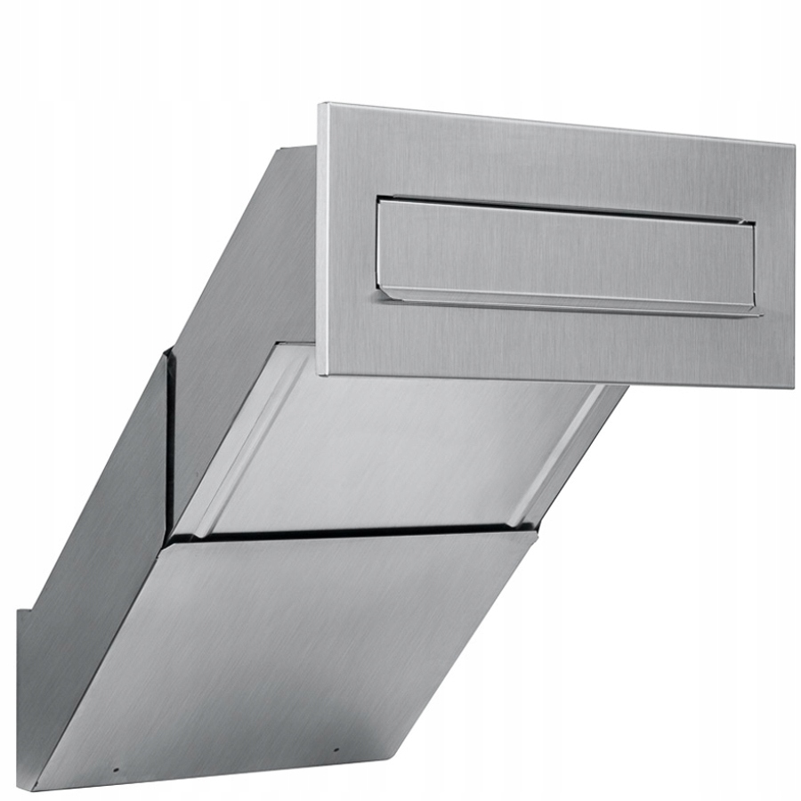

Skrzynka Na Listy Przelotowa Do Muru 100 % Inox C4