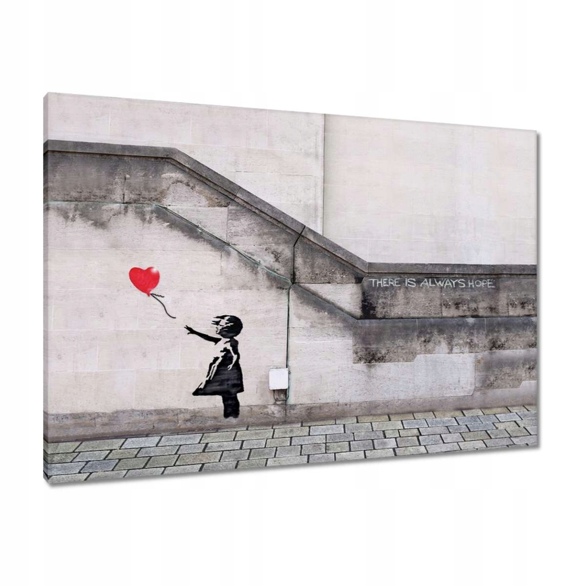 Obrazy 100x70 Banksy Dívka Balónek