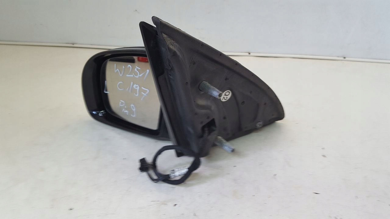 mirror left C197 9pin Mercedes W251 3,0 CDI