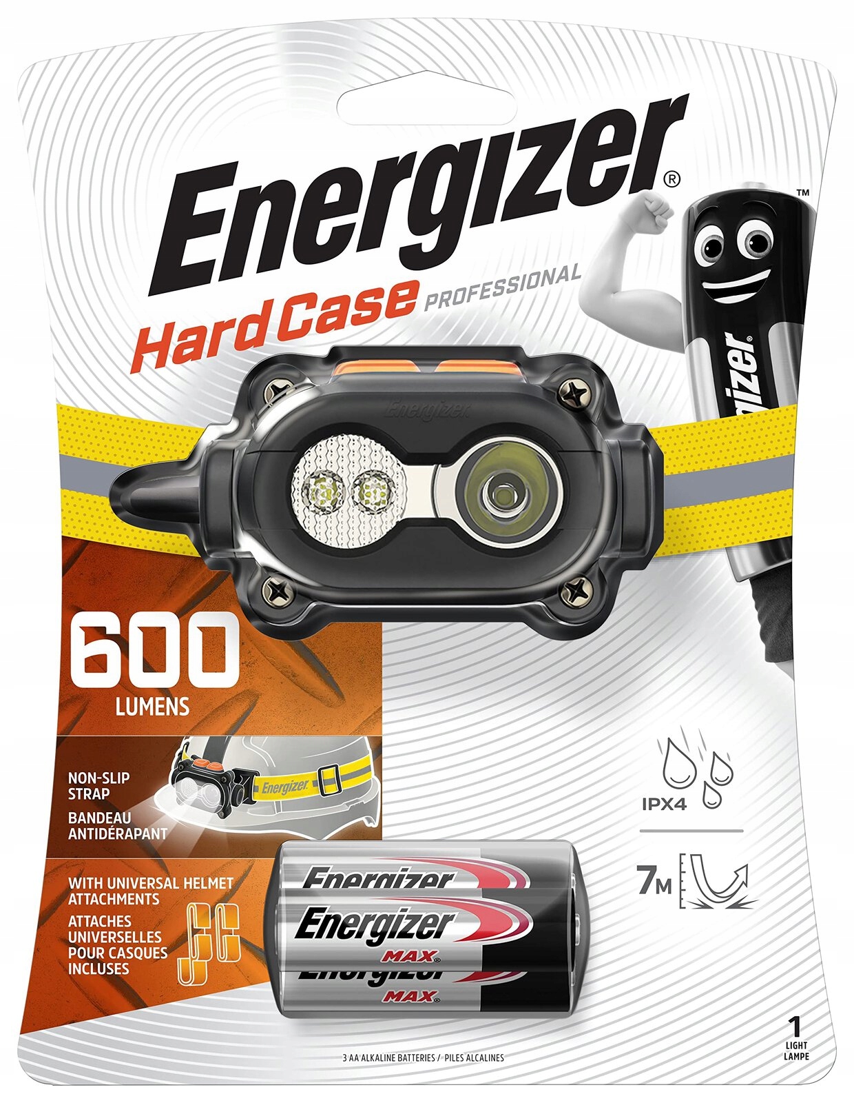 Latarka czołowa Energizer HardCase Professional Headlight 600