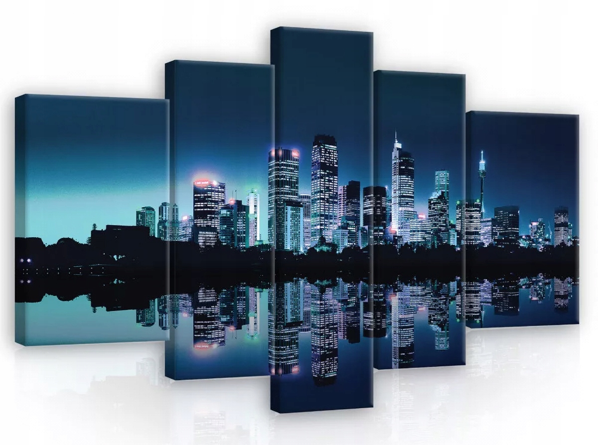Obraz Na Plátně Canvas 170x100 New York Noc