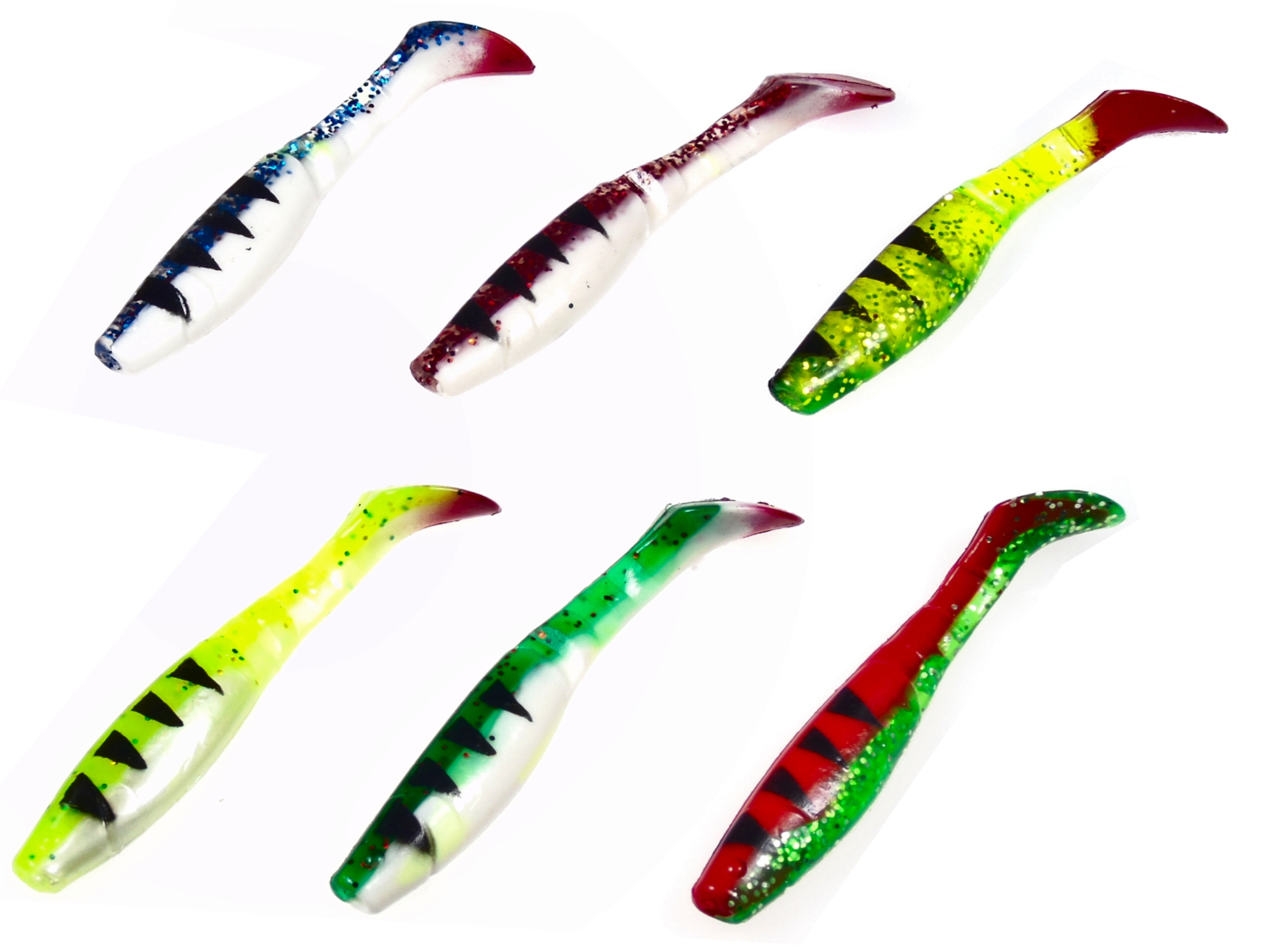 

Zestaw 6x Ripper Kopyto guma 12cm ripper Szczupak