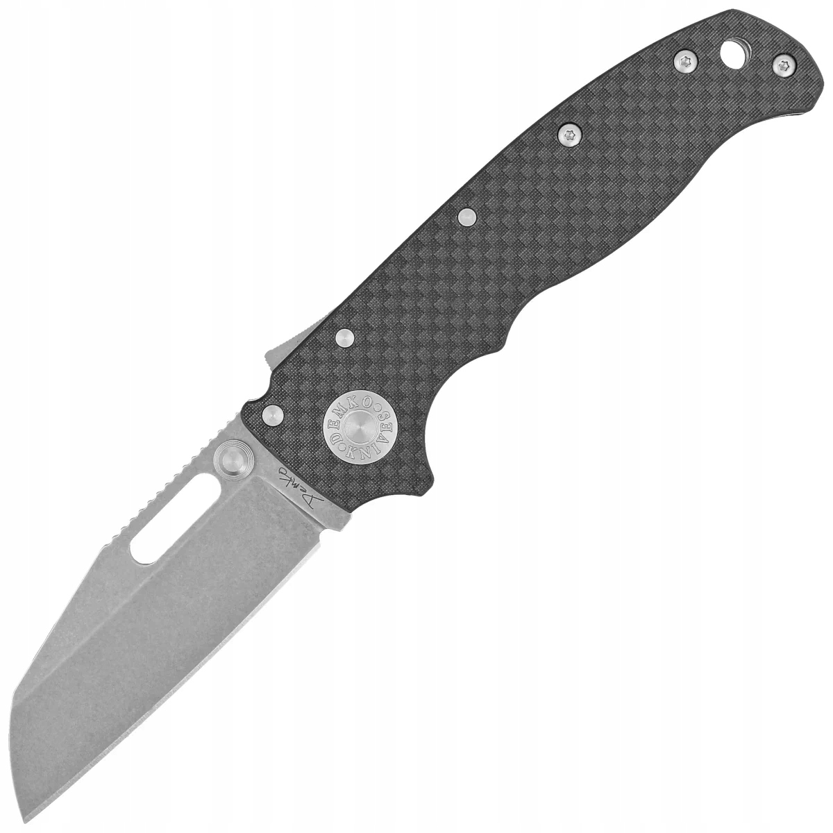 Nůž Demko AD20.5 Shark Foot Carbon Fiber (205-20CV-CARBON-SF)