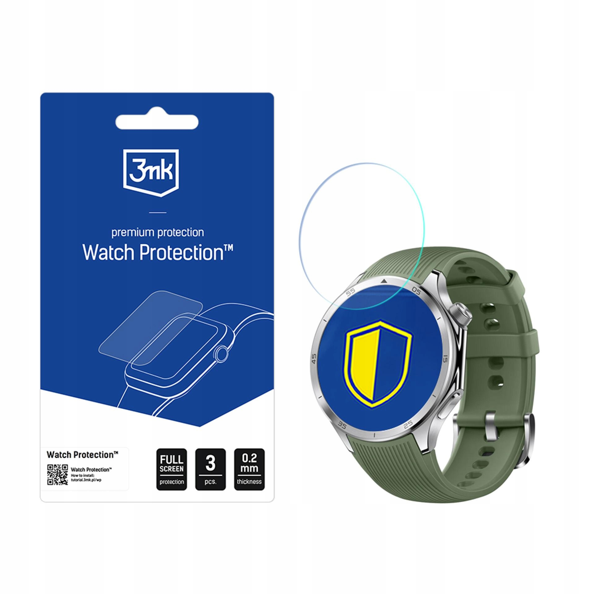 3MK Flexibleglass Do Oneplus Watch 3 Ochrona Ekranu Zarysów Wysoka