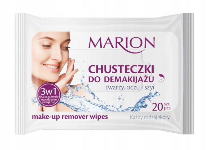 MARION CHUSTECZKI DO DEMAKIJAŻU 3w1 Z ALOESEM