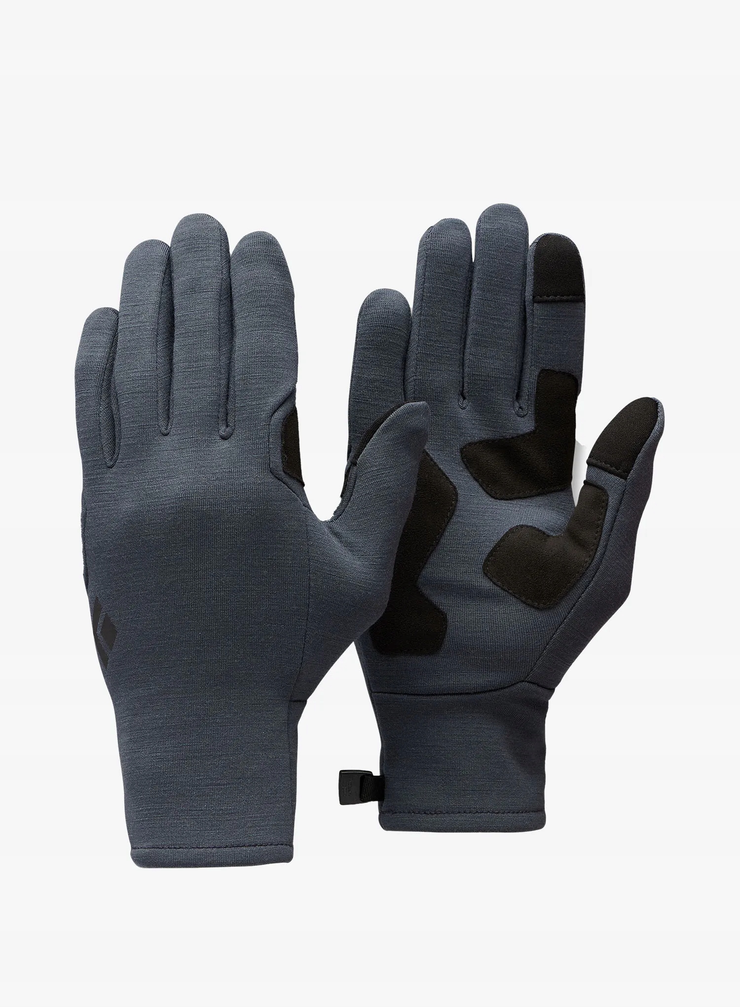 Vlněné rukavice Black Diamond Heavyweight Wool Liners charcoal L