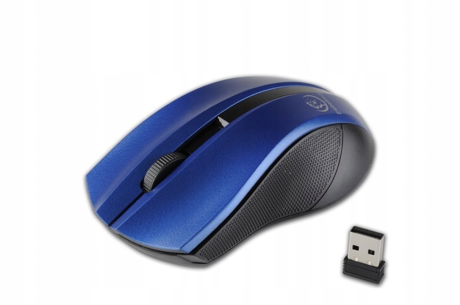 Rebeltec Bezprzewodowa mysz optyczna, Galaxy Blue/silver