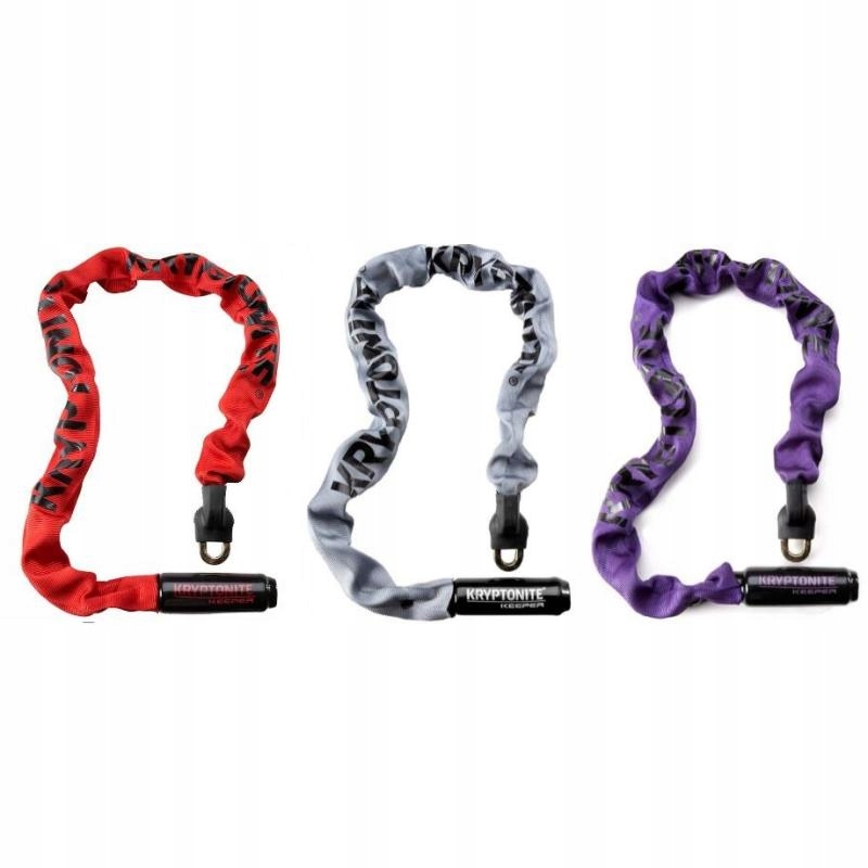 Kryptonite Zámek Keeper 785 Integrated Chain 32 85cm fialová