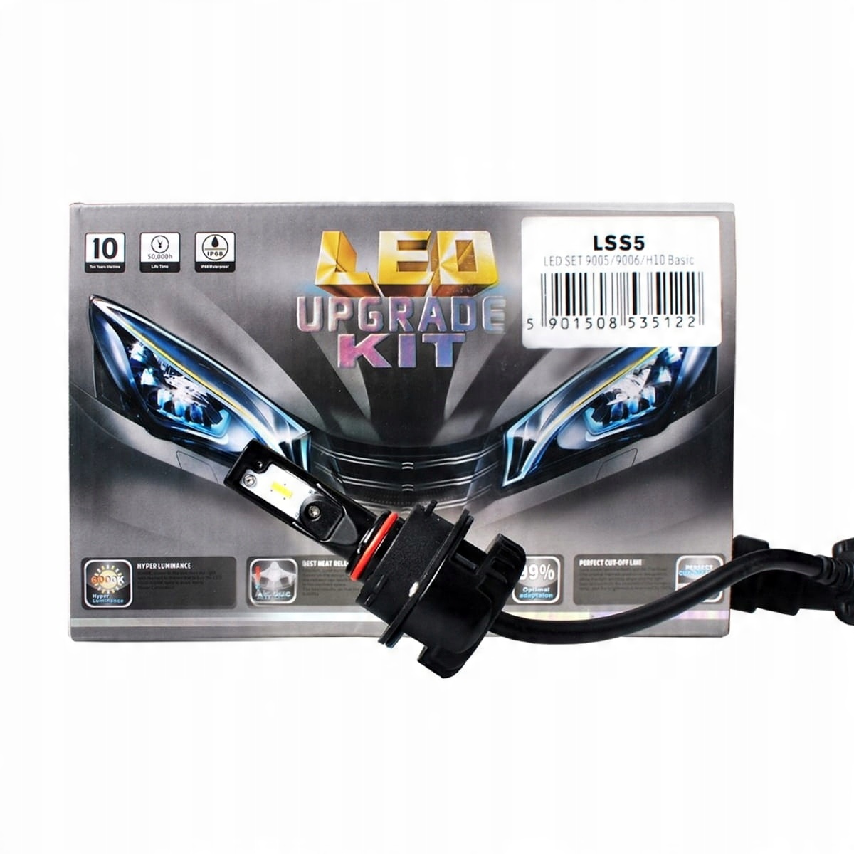 ŻARÓWKA H10 HB3 HB4 9005 9006 LED SMD M-Tech P20d