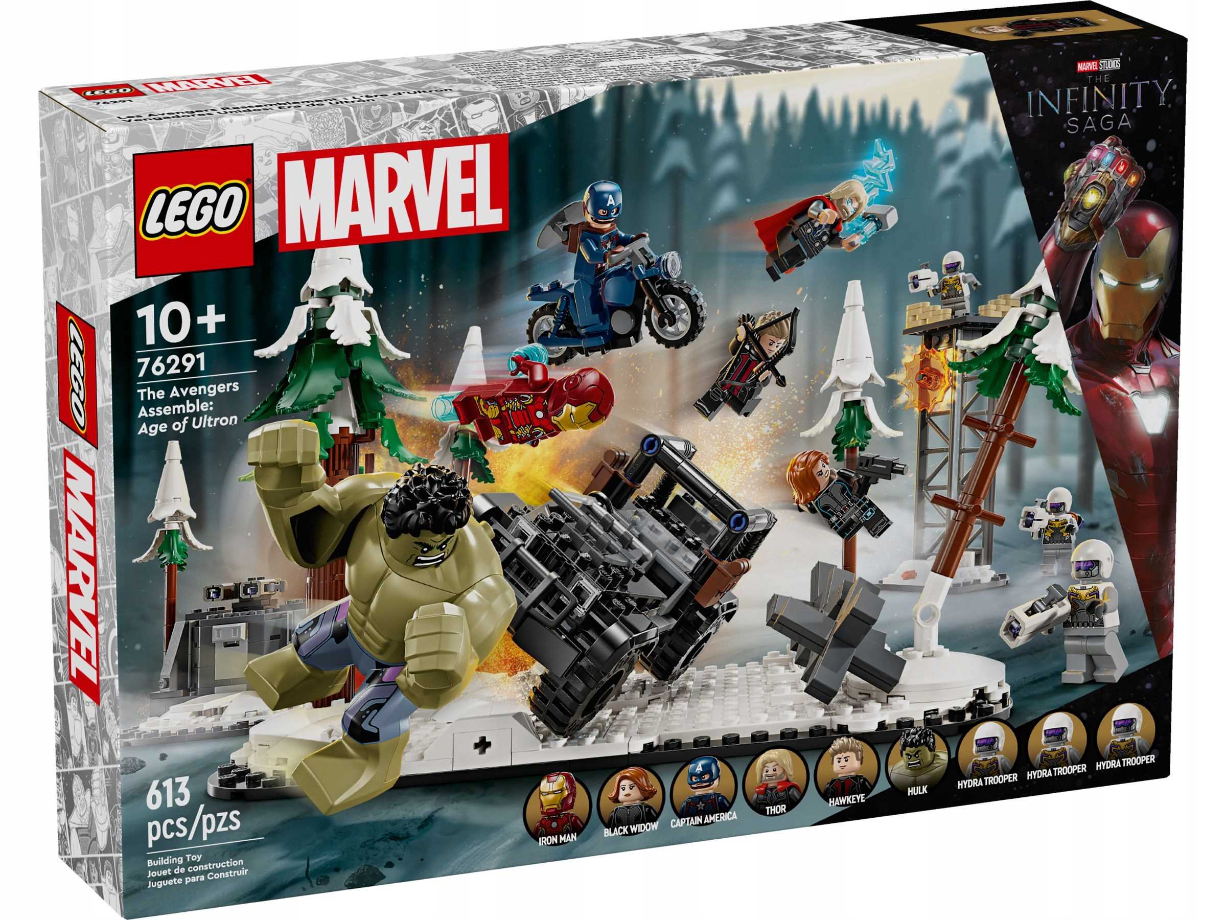76291 Lego Heroes Avengers: Ultronův čas