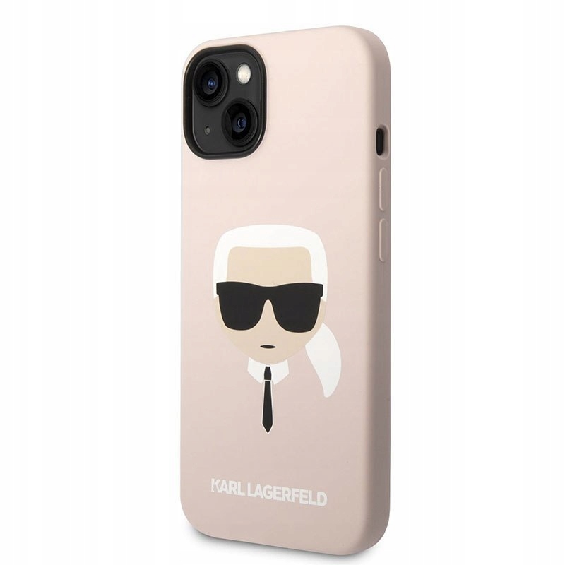 Karl Lagerfeld Silicone Ikonik Karl`s Head MagSafe – Pouzdro pro iPhone 14 Plus (r