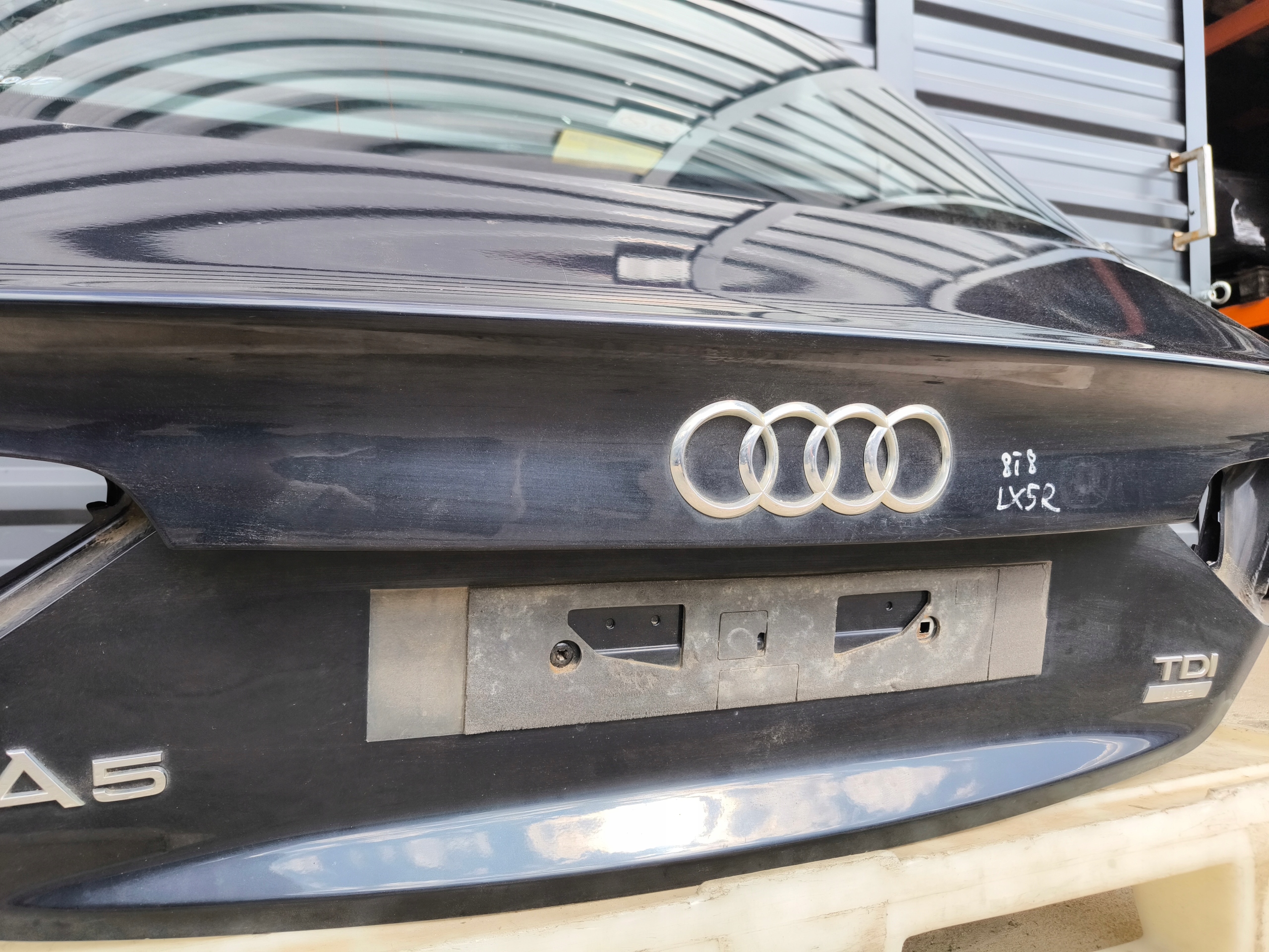 boot doors rear part AUDI A5 8T SPORTBACK LX5R 2008-2016 original !!!