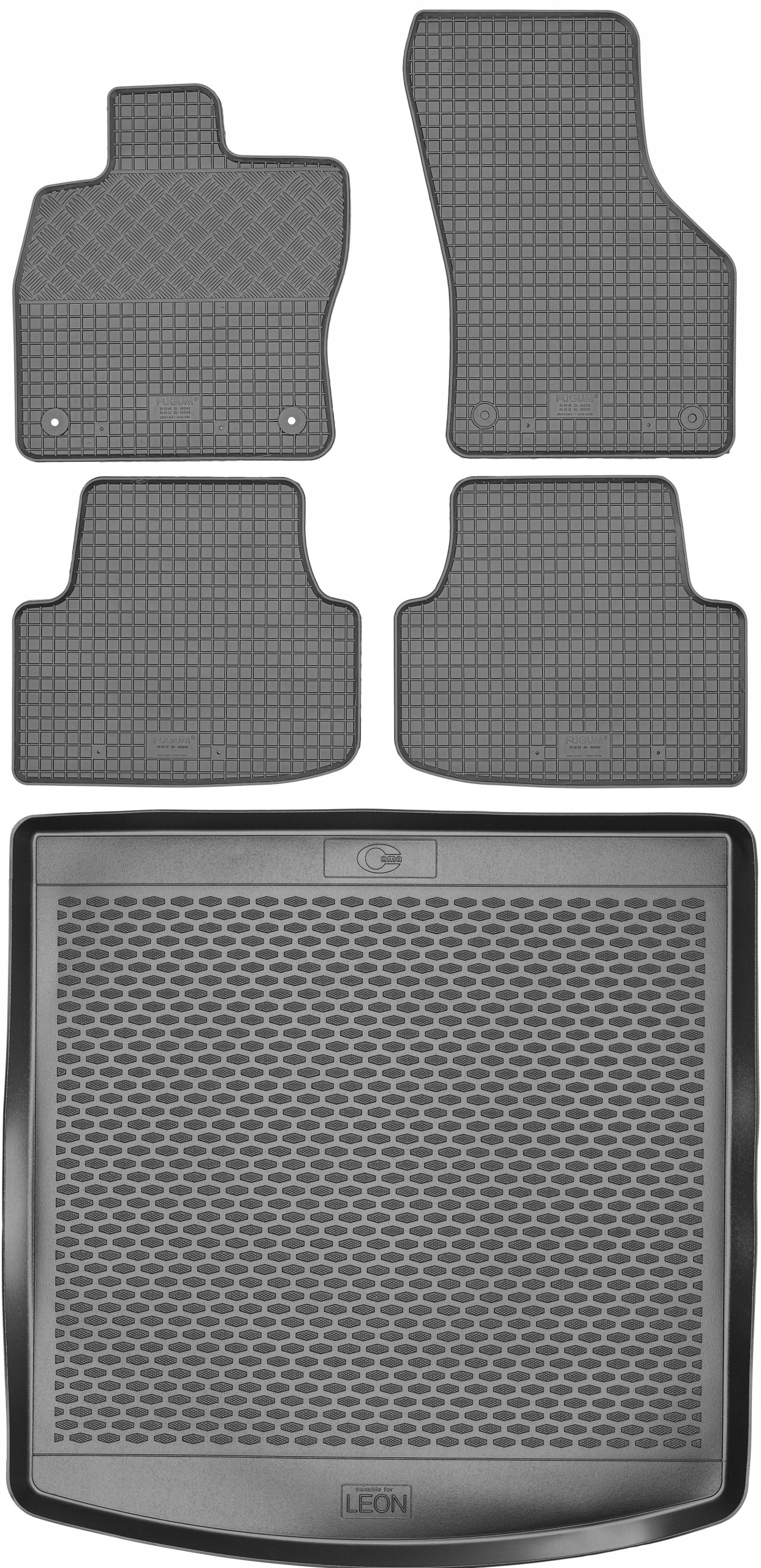 Seat Leon IV Kombi od roku 2020 Sada Koberce batožinový priestor