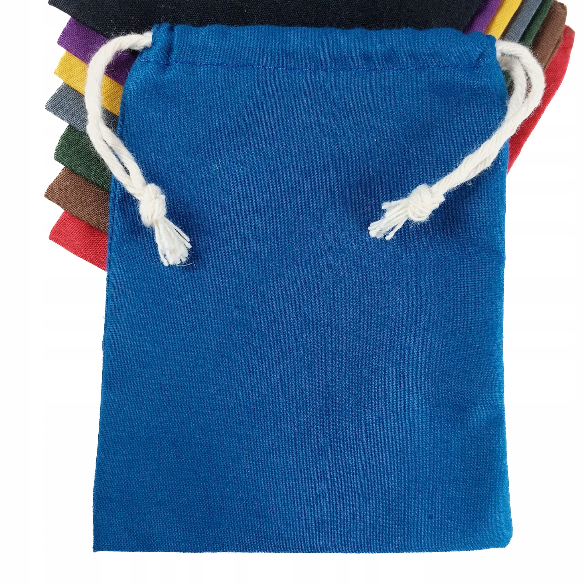NIEBIESKI WORECZEK BAWEŁNIANY NA KOŚCI 9X12 CM Producent RGFK