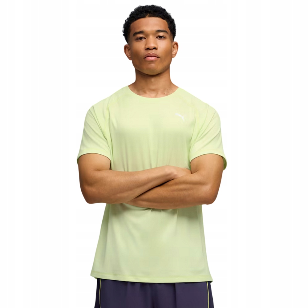 Pánské běžecké tričko Puma Run Velocity Žluté 52660038 L