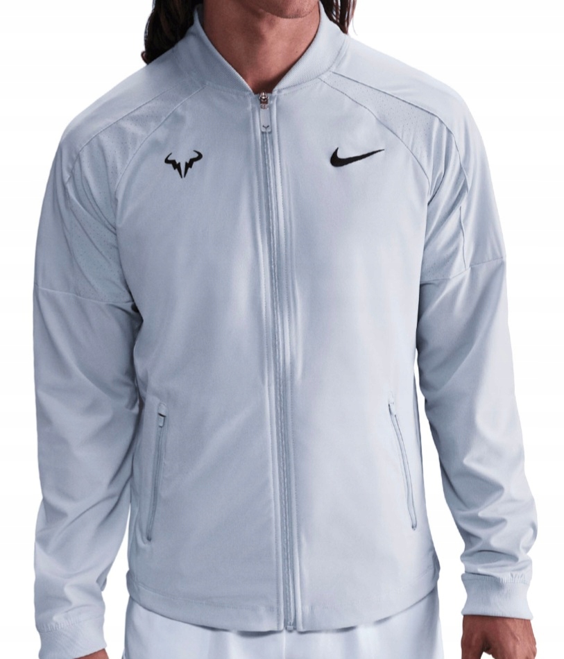 Męska bluza Nike Dri-FIT Rafa Nadal ghost/black rozmiar Xs do tenisa