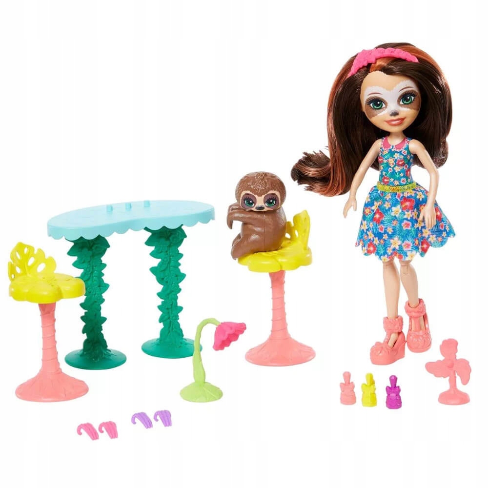 

Enchantimals Lalka Leniwiec Salon Piękności