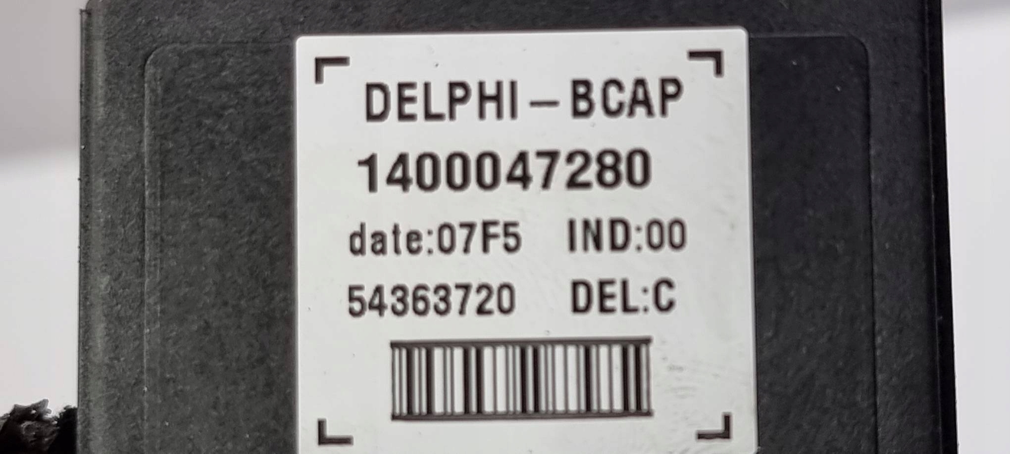 Module Central de la serrure 1400047280 PEUGEOT 1007