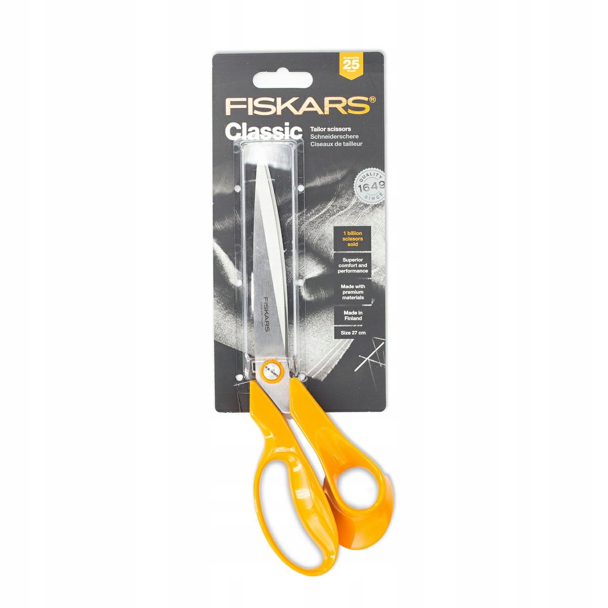 Krejčovské nůžky Fiskars nerezová ocel 27cm