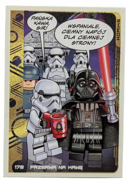 Karta Lego Star Wars Seria 5 Edycja Jubileuszowa Numer 178