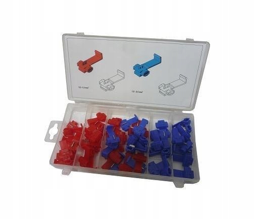 ZESTAW SZYBKOZŁĄCZY ELEKTRYCZNYCH 50SZT