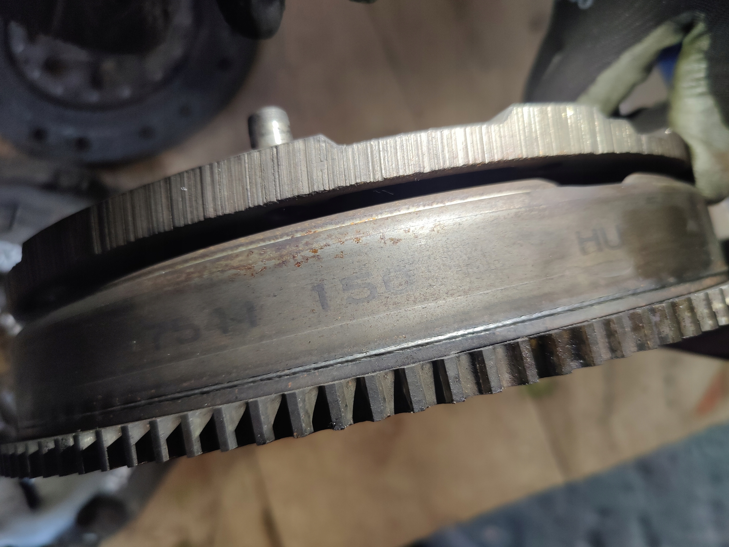 BMW E60 3.0 N52B30 VOLANO USATO 7541150 disco 7524974 di pressione A353