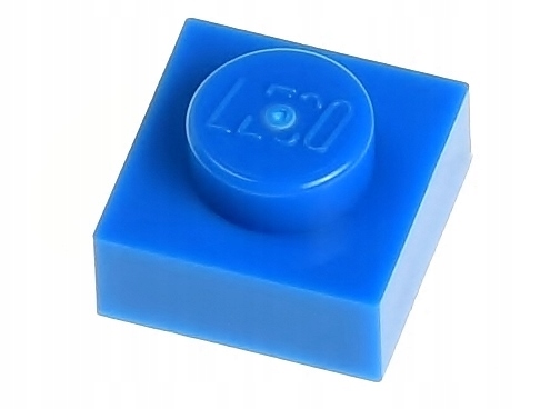

Lego Płytka zwykła 1x1 3024 niebieska - 2 szt.